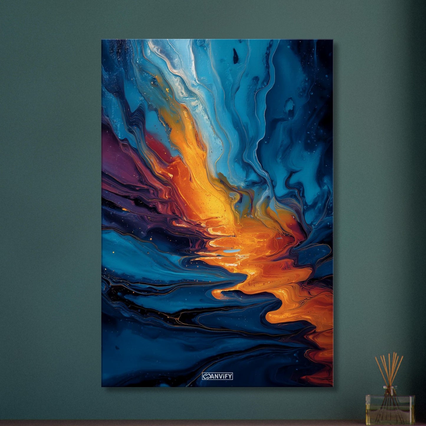 Fluid Art Magma
