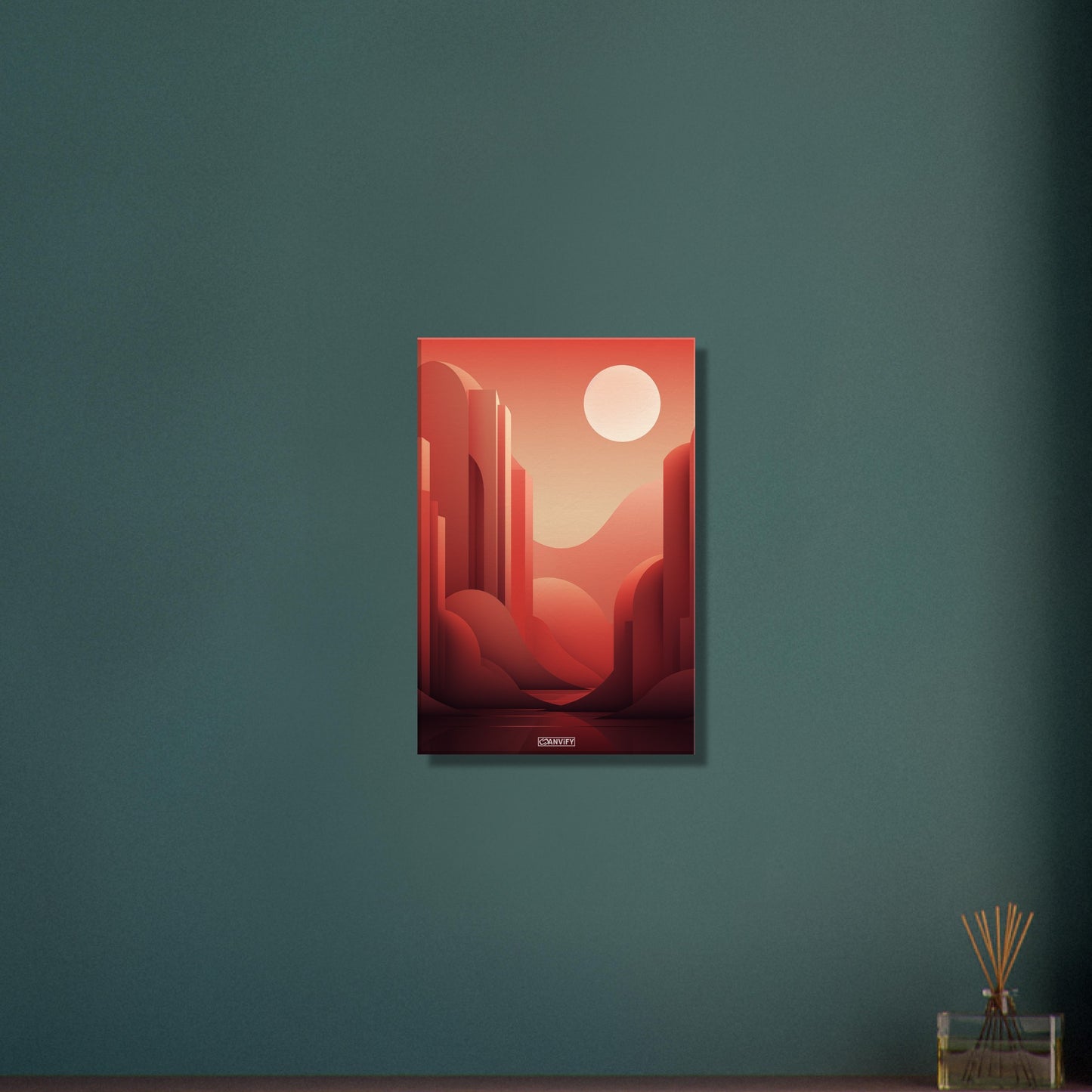 Radiant Geometric Vista