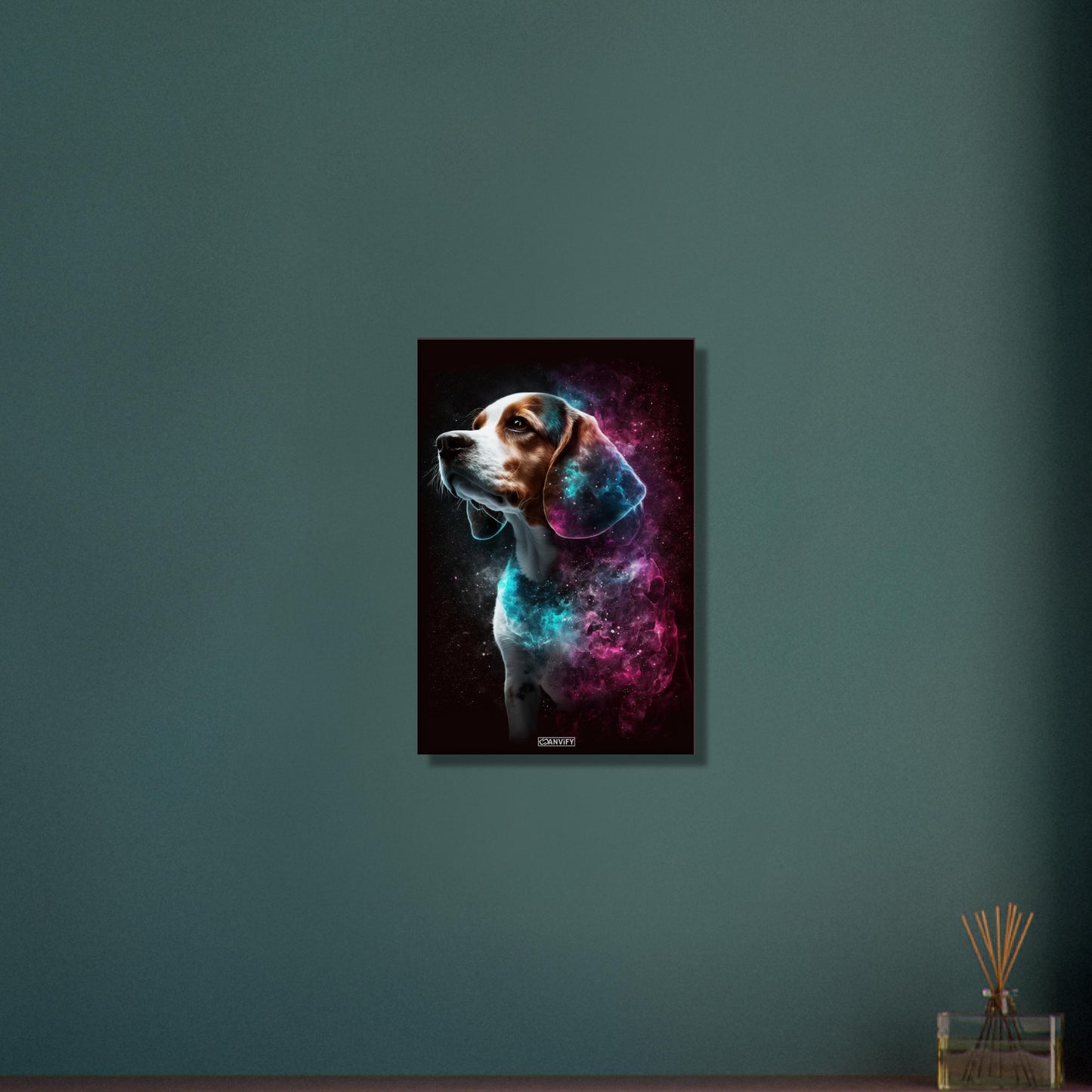 Nebula Beagle Portrait