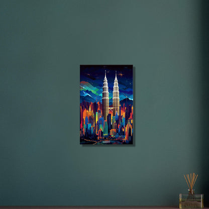 Splashed Kuala Lumpur Skyline