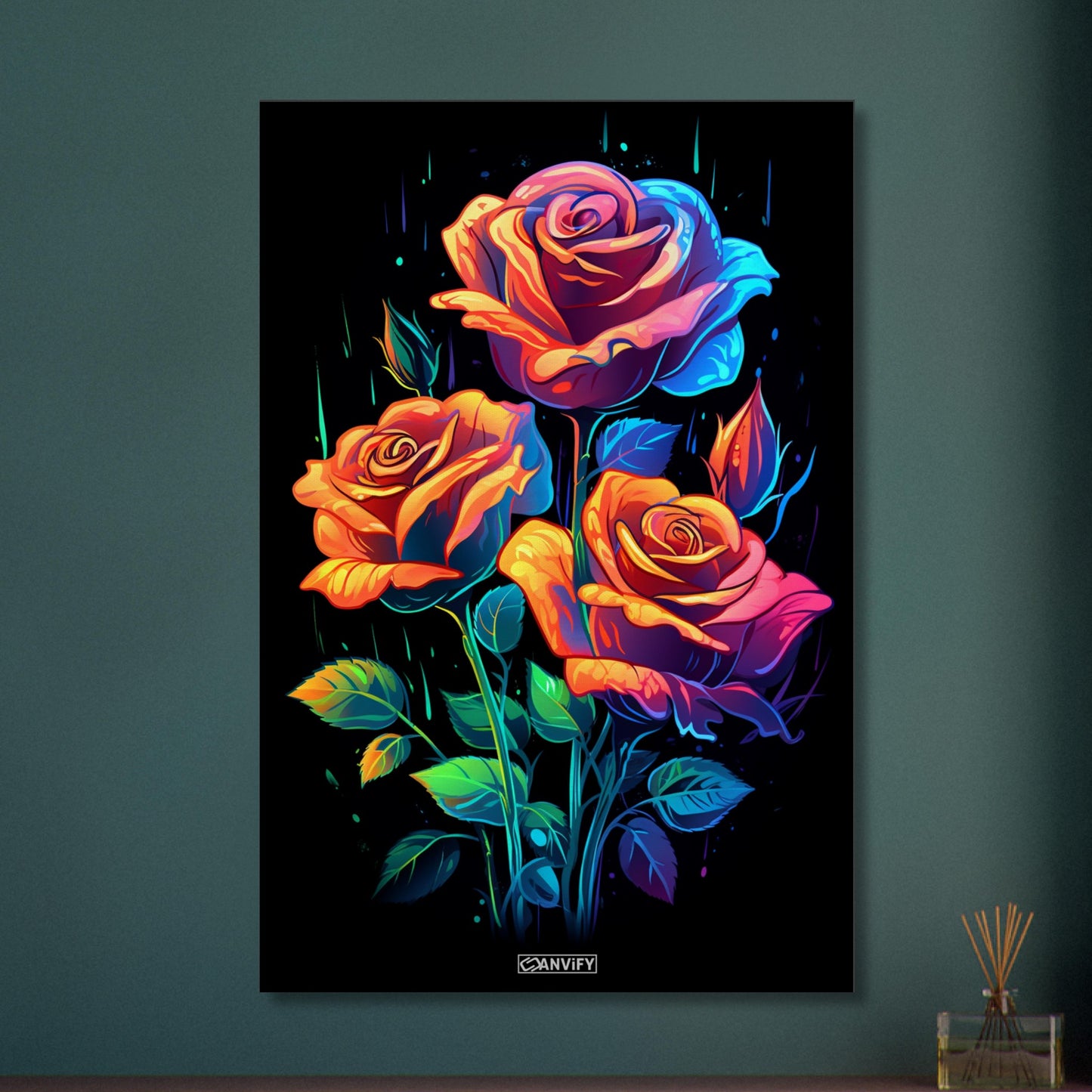 Neon Roses Melodalia