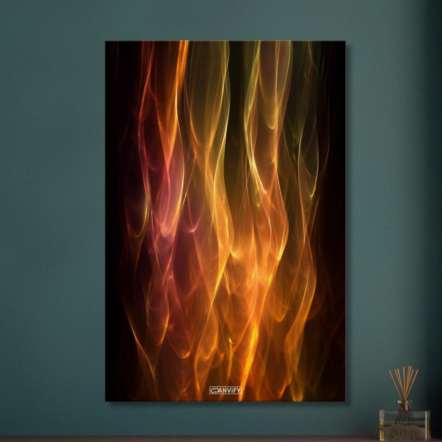 Fluid Art Fire
