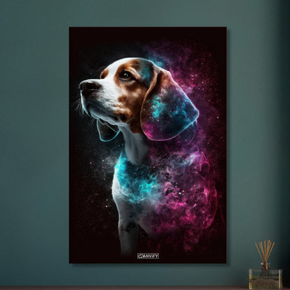Nebula Beagle Portrait