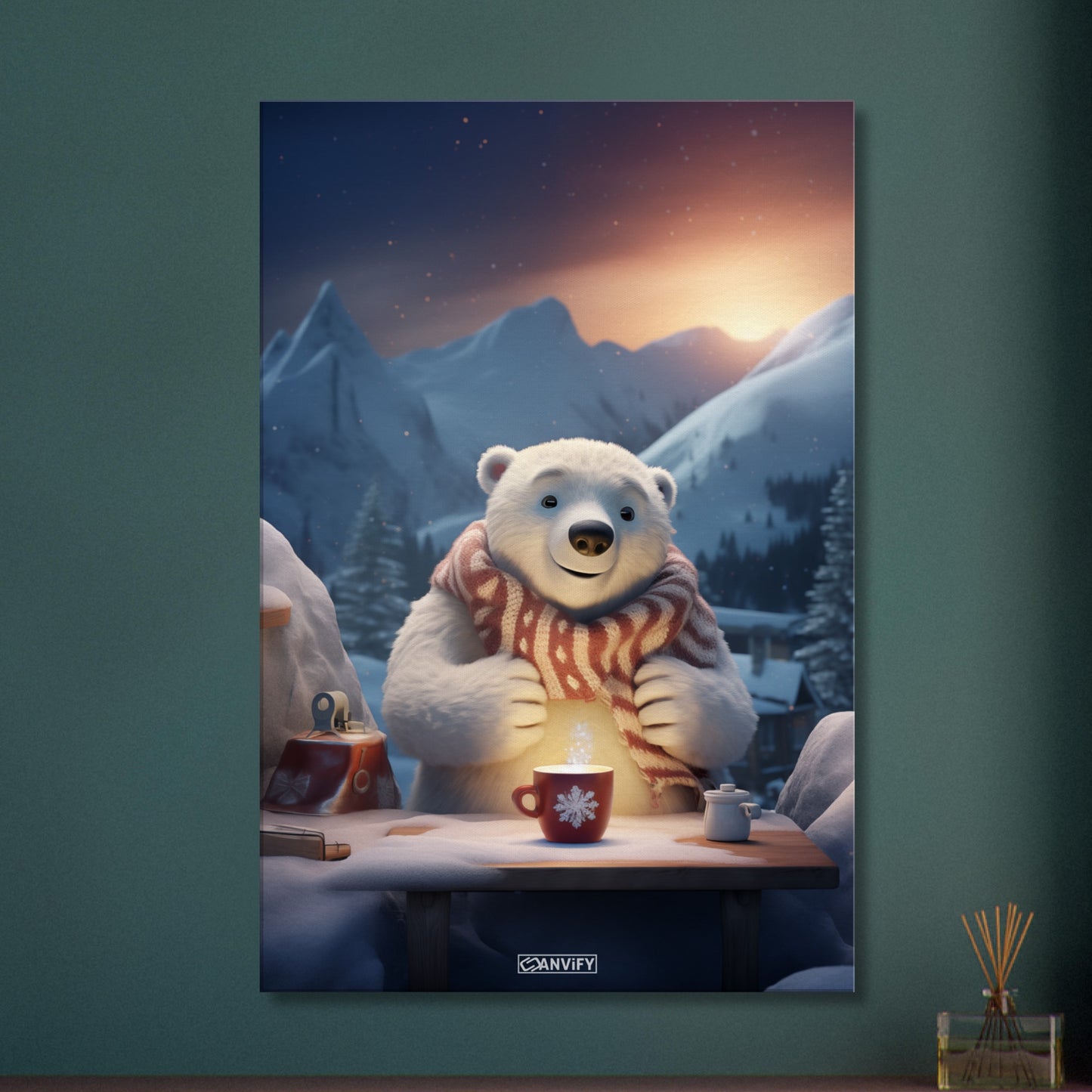 Cozy Polar Bear Nanuq