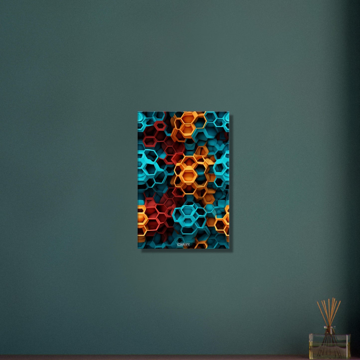 Modern Honeycomb Wall