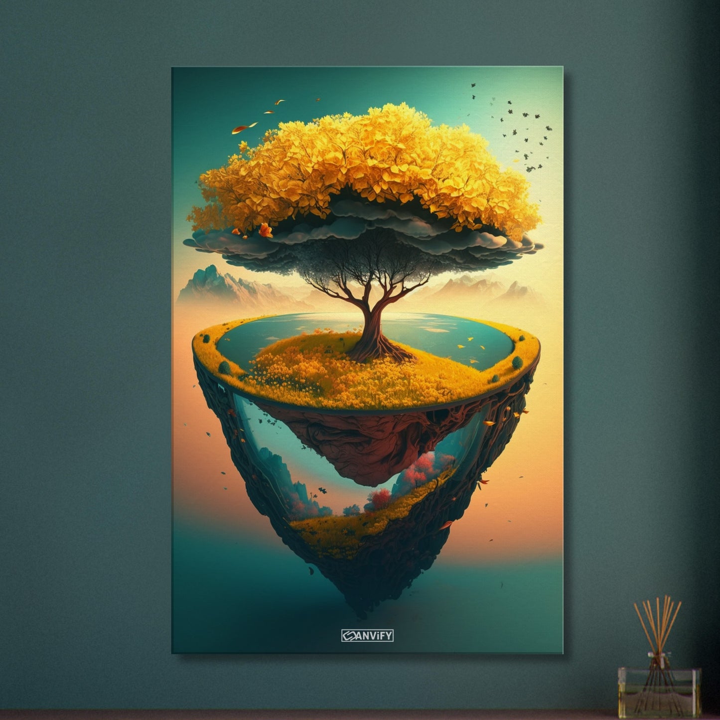 Golden Ginkgo Lake