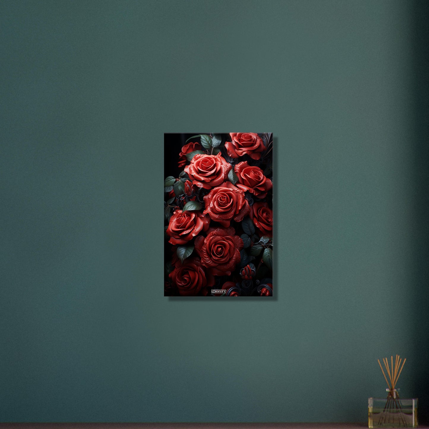 Red Rose Bush