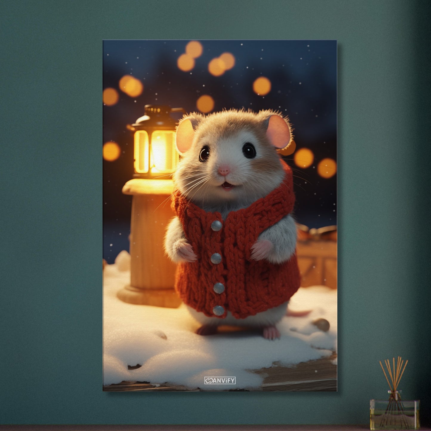 Cute Hamster Sable