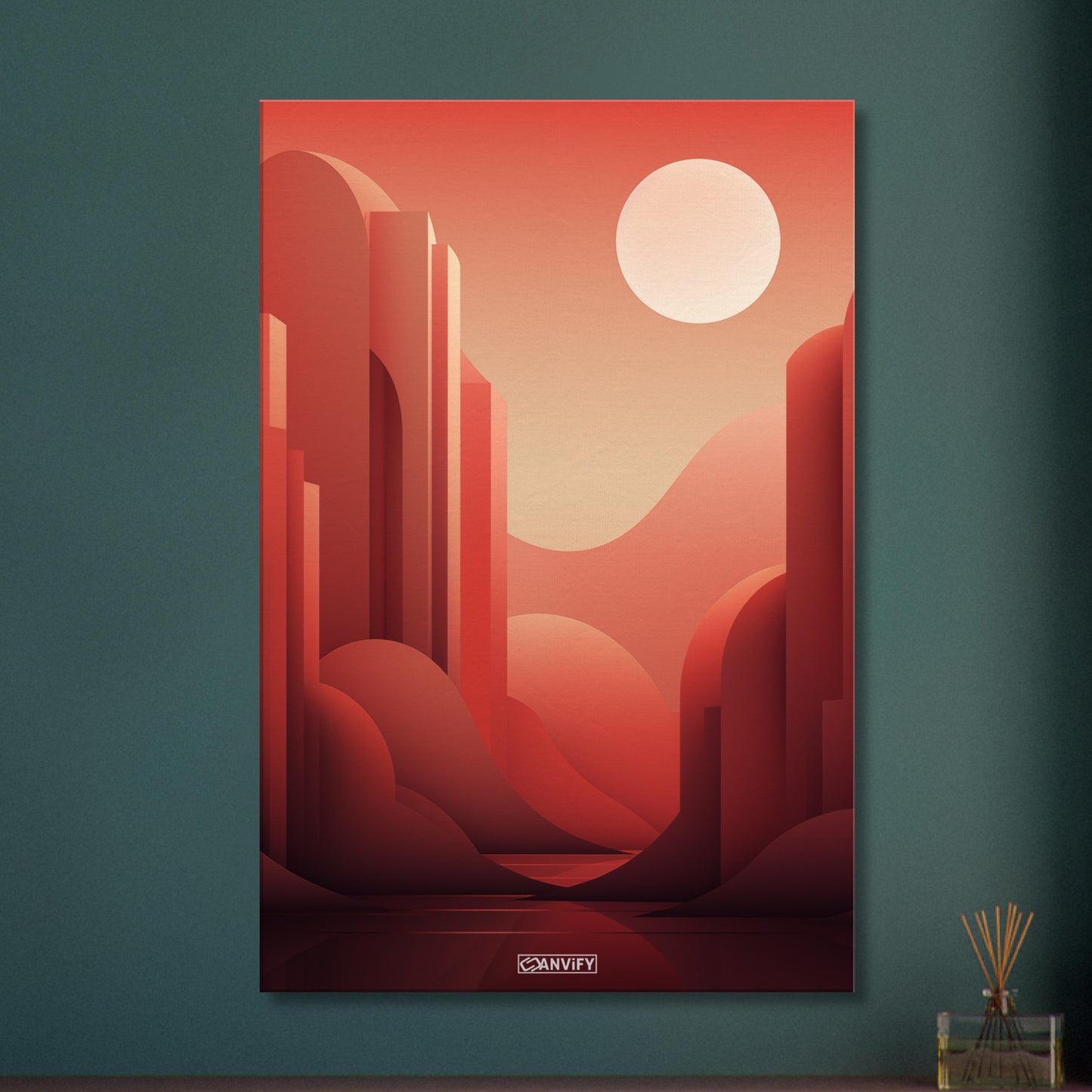 Radiant Geometric Vista