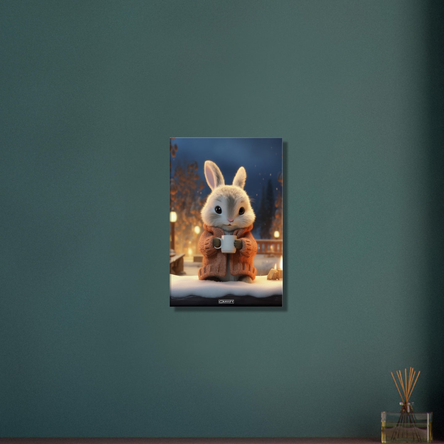 Cozy Rabbit Bommel