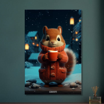 Cozy Squirrel Squeaky