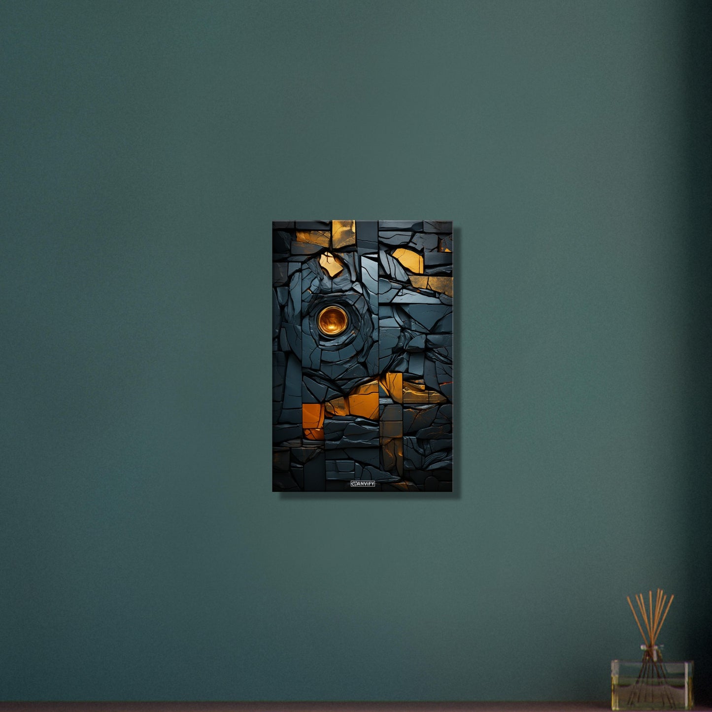 Black Brick Wall