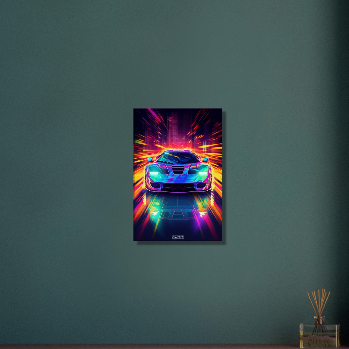 Neon Hypercar Pulsar