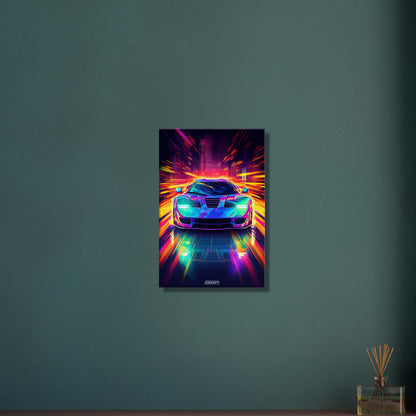 Neon Hypercar Pulsar