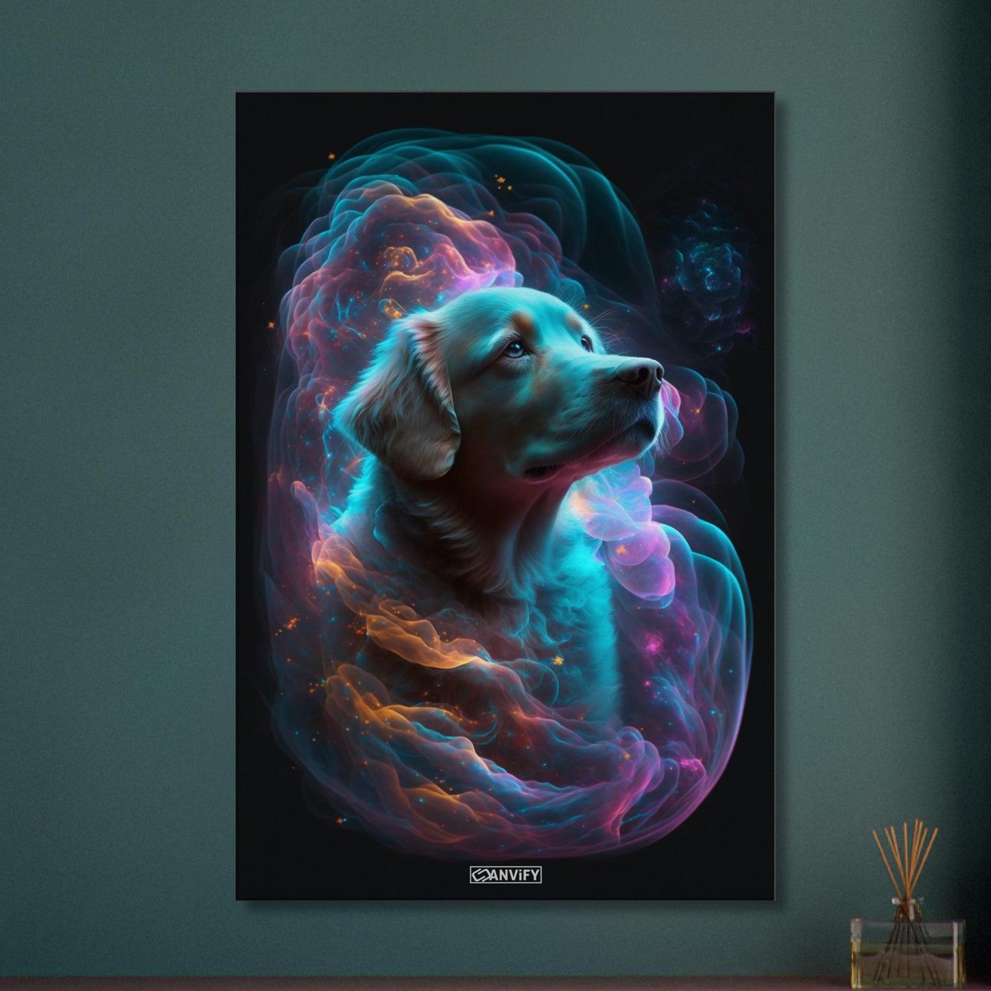 Nebula Labrador Portrait