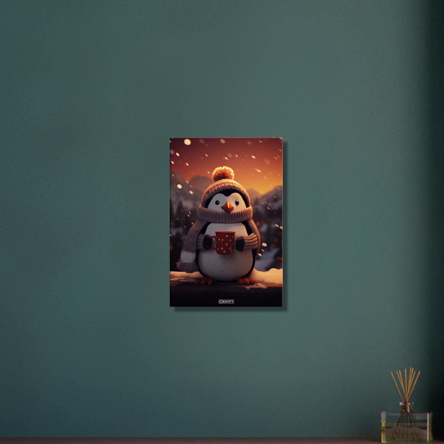 Cute Penguin Snowy