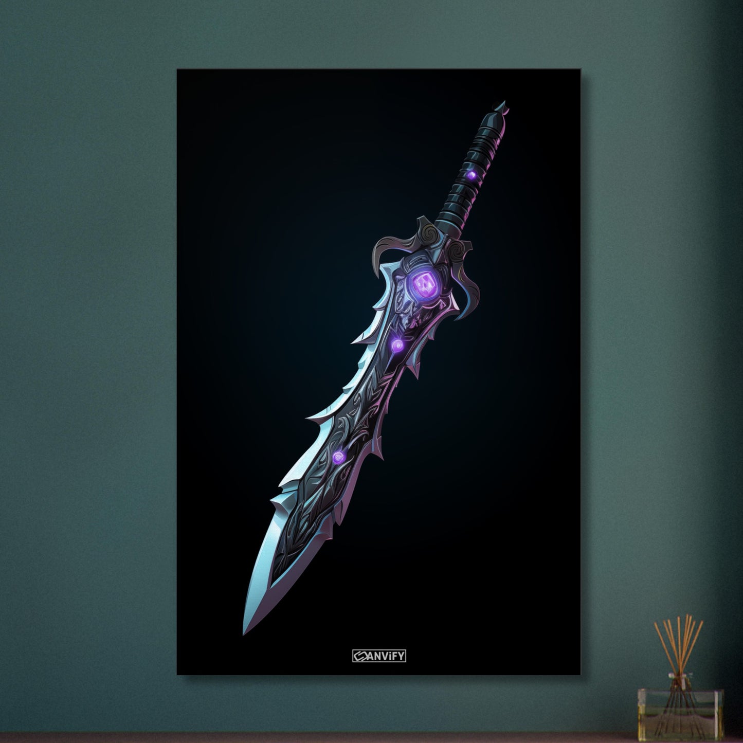 Onyx Orchid Blade