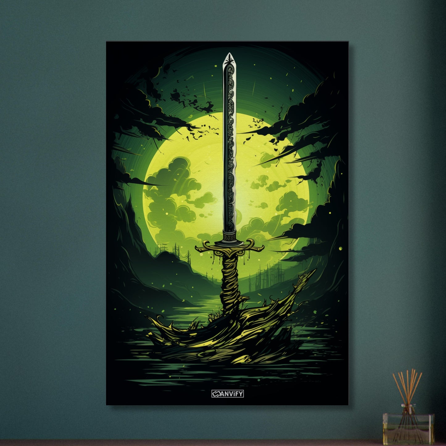 Infested Jade Katana