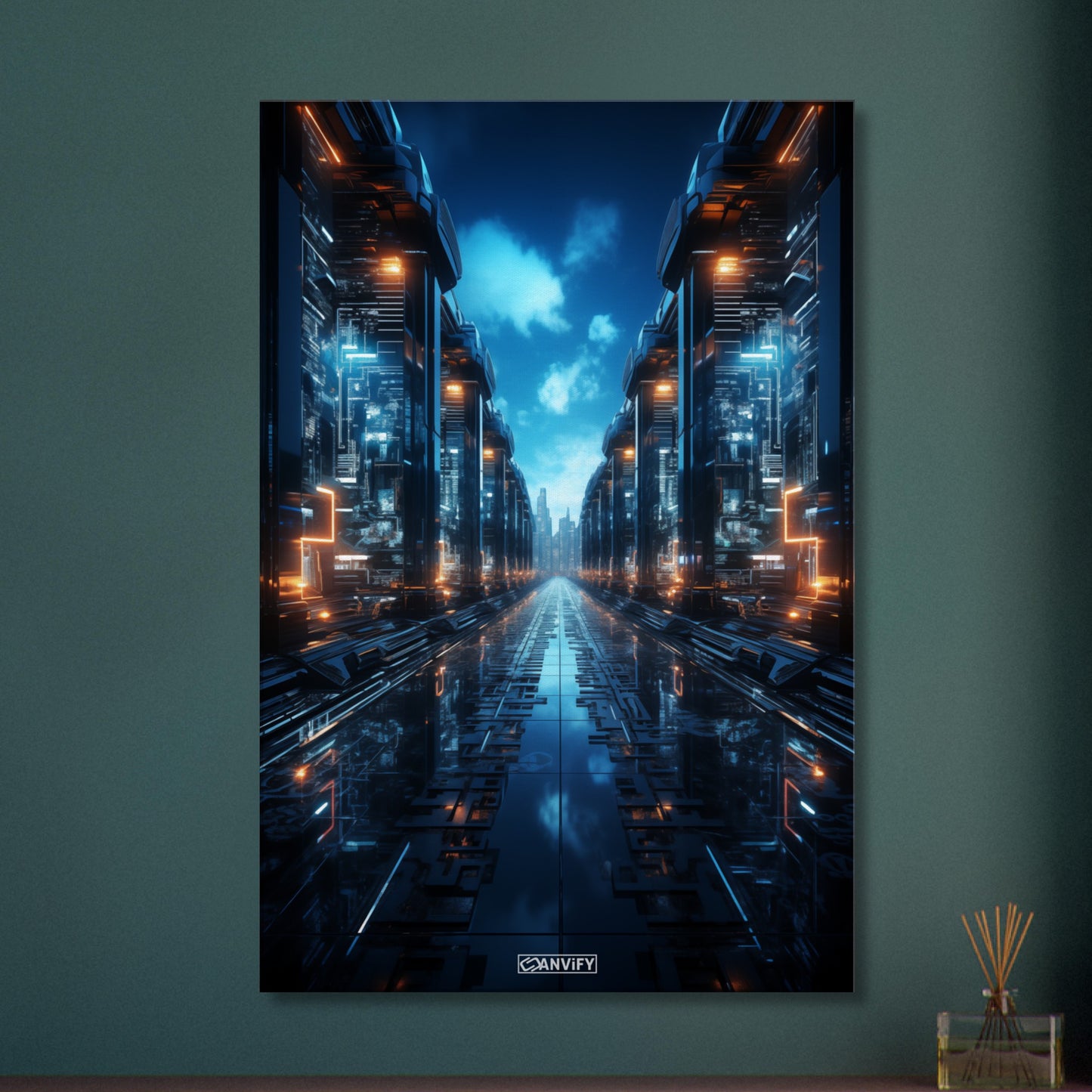 Quantum Network City