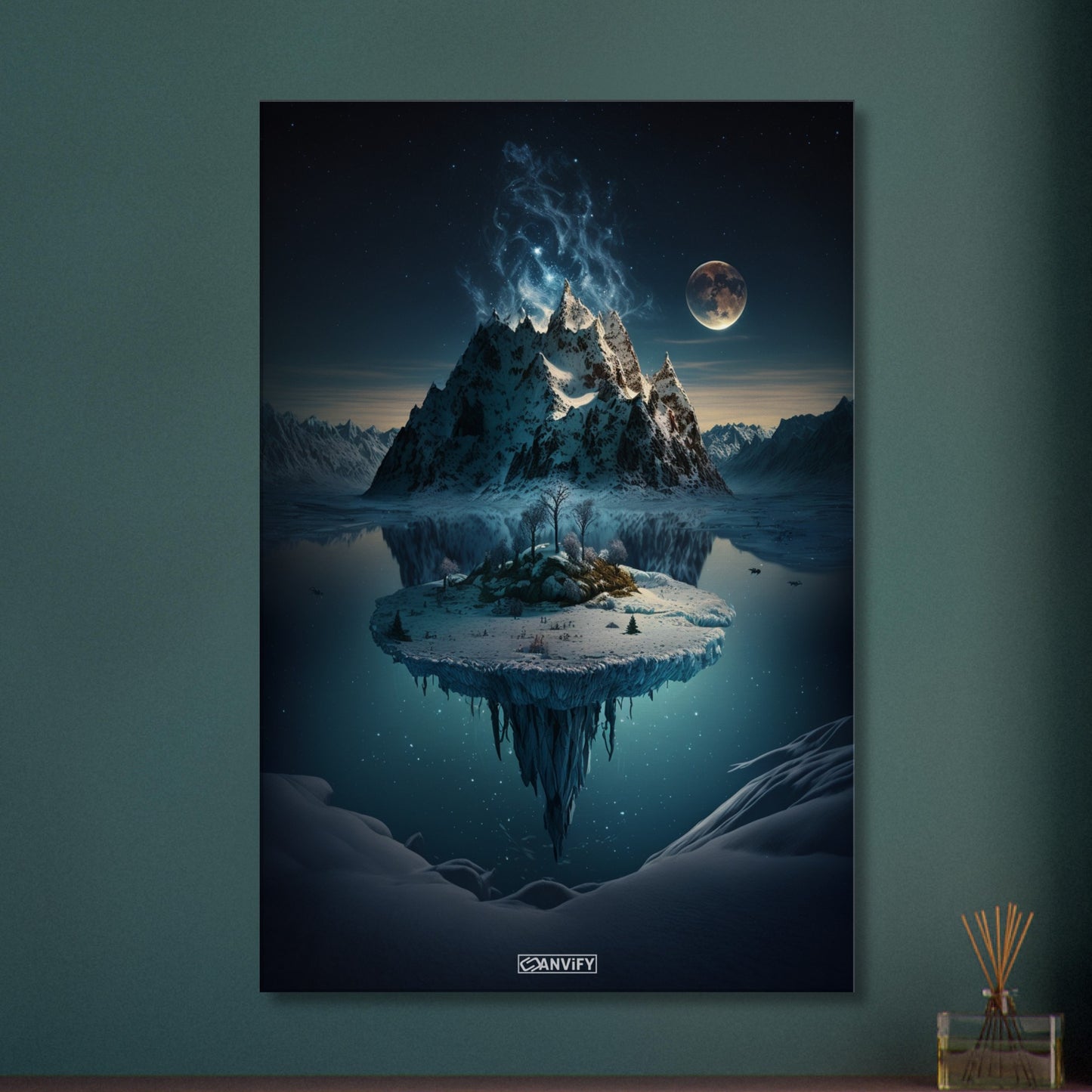 Alpine Moonrise
