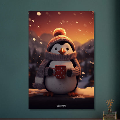 Cute Penguin Snowy