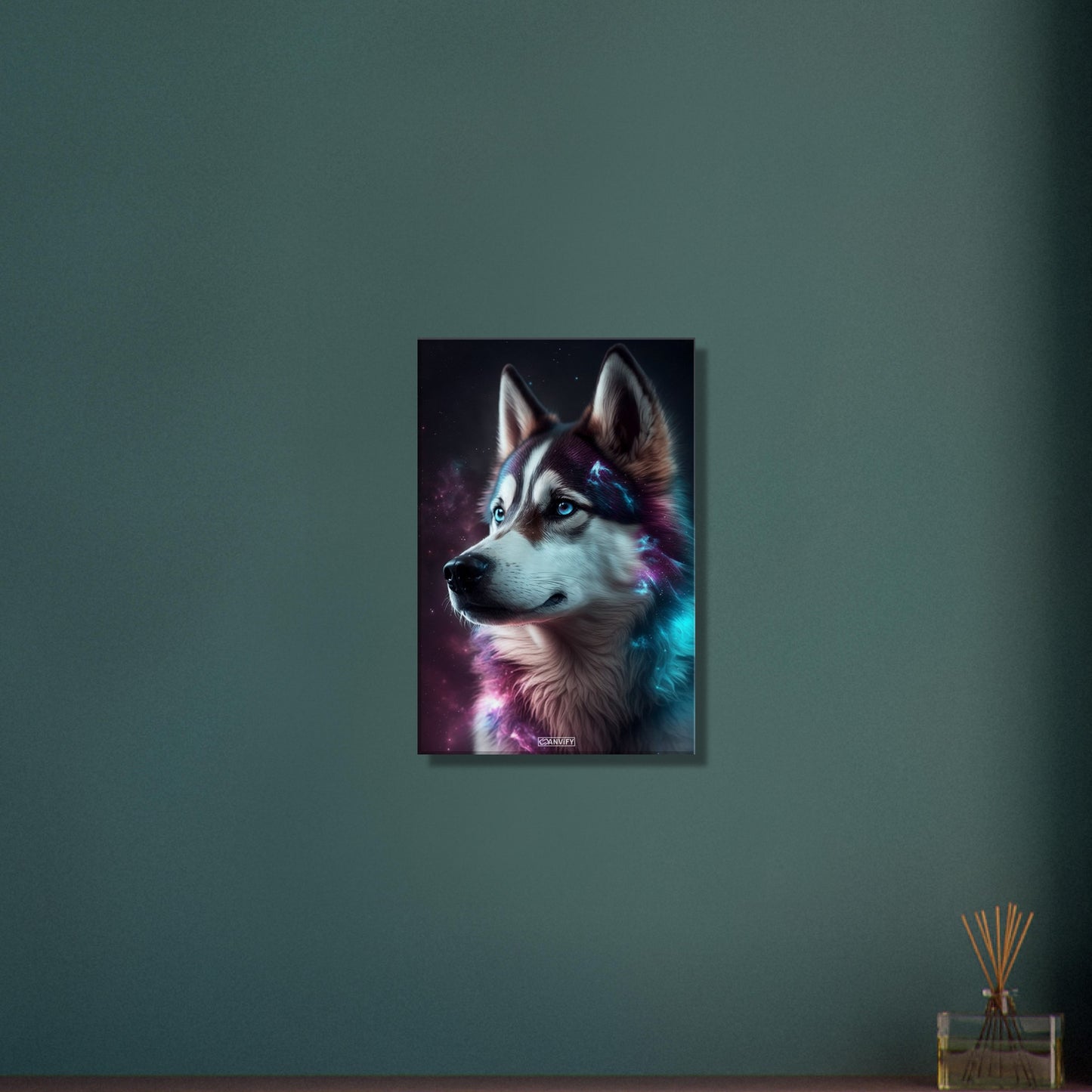 Nebula Siberian Husky Portrait