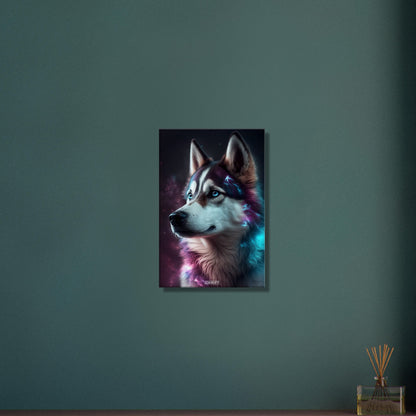 Nebula Siberian Husky Portrait