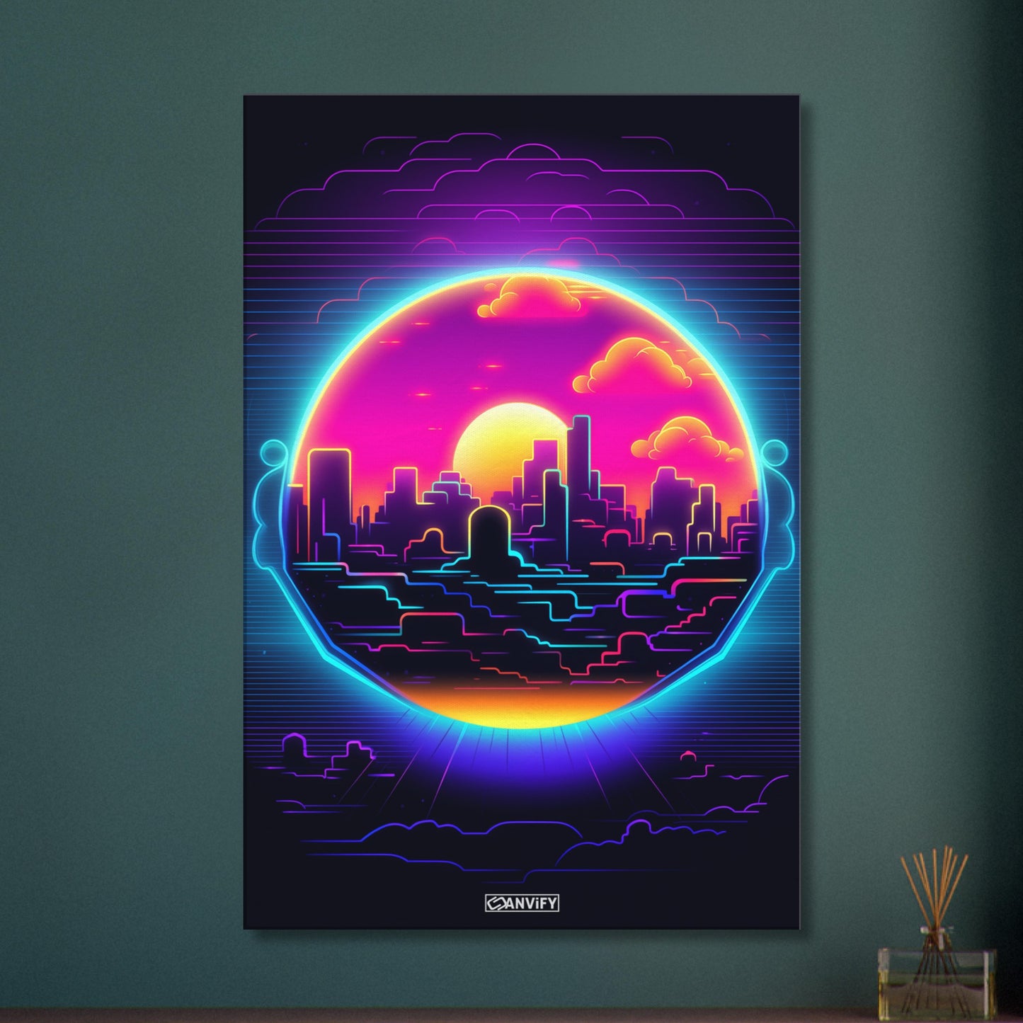 Vintage Urban Horizon
