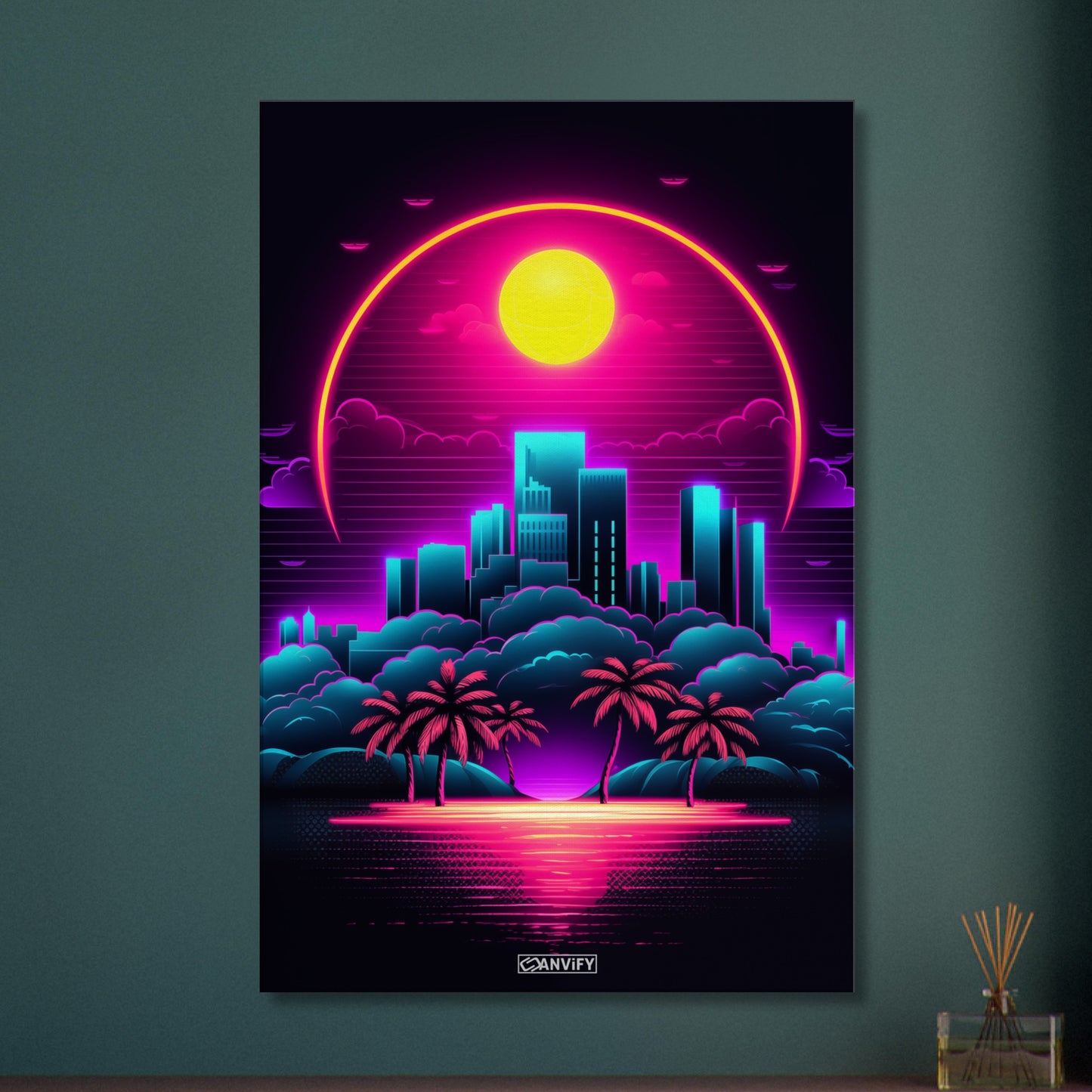 Midnight Sunlit City Dreams