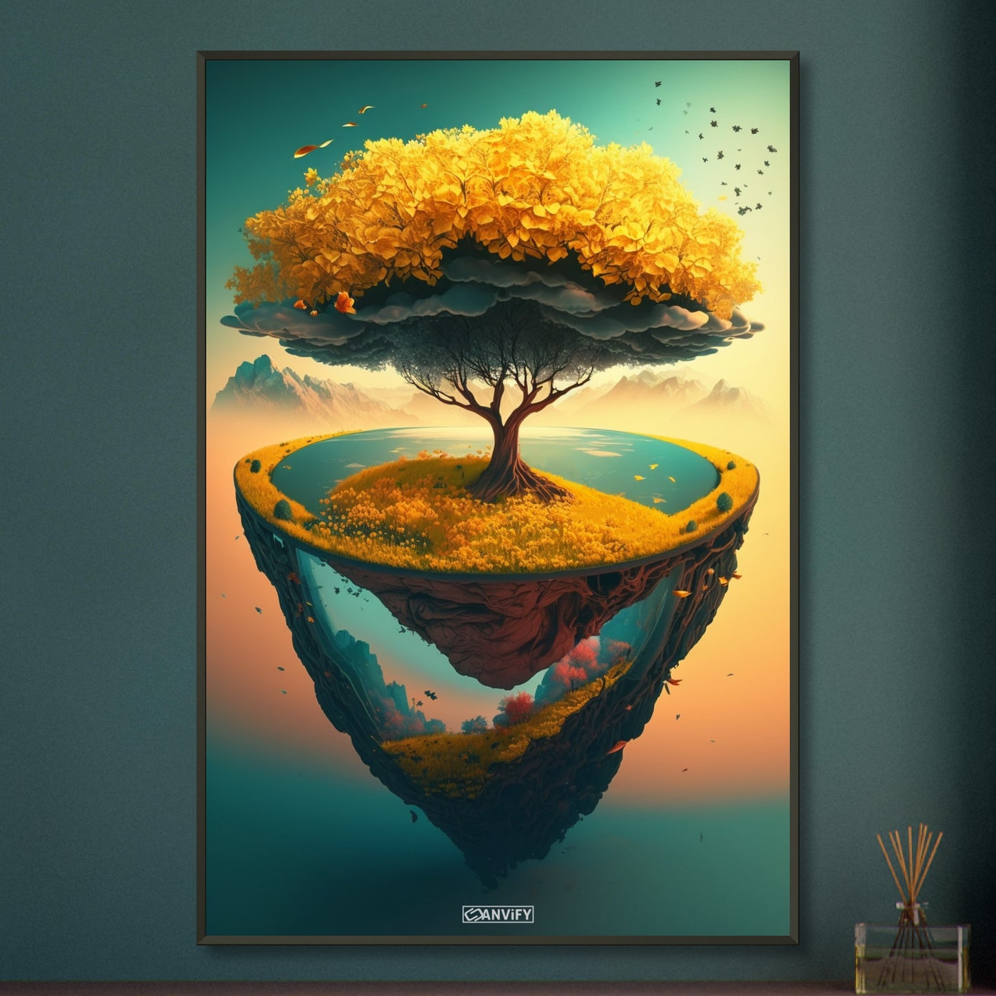 Golden Ginkgo Lake