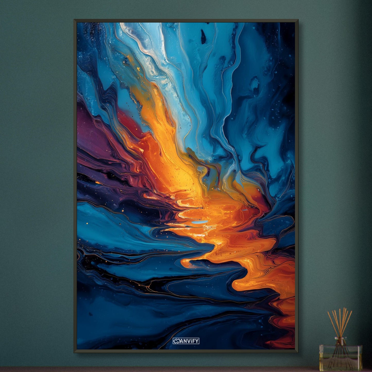 Fluid Art Magma
