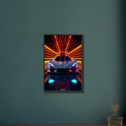 Futuristic Hypercar Exodus