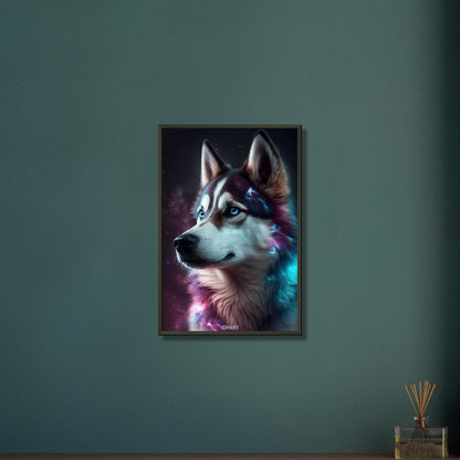 Nebula Siberian Husky Portrait
