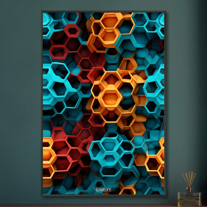 Modern Honeycomb Wall