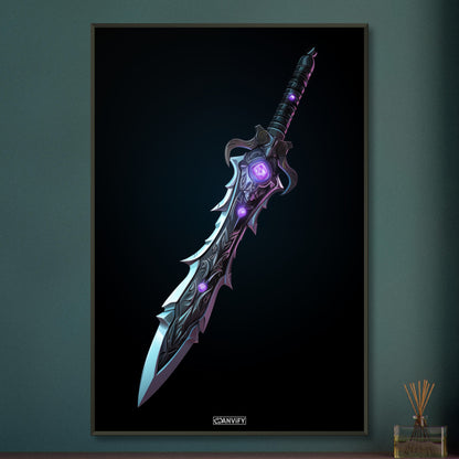 Onyx Orchid Blade