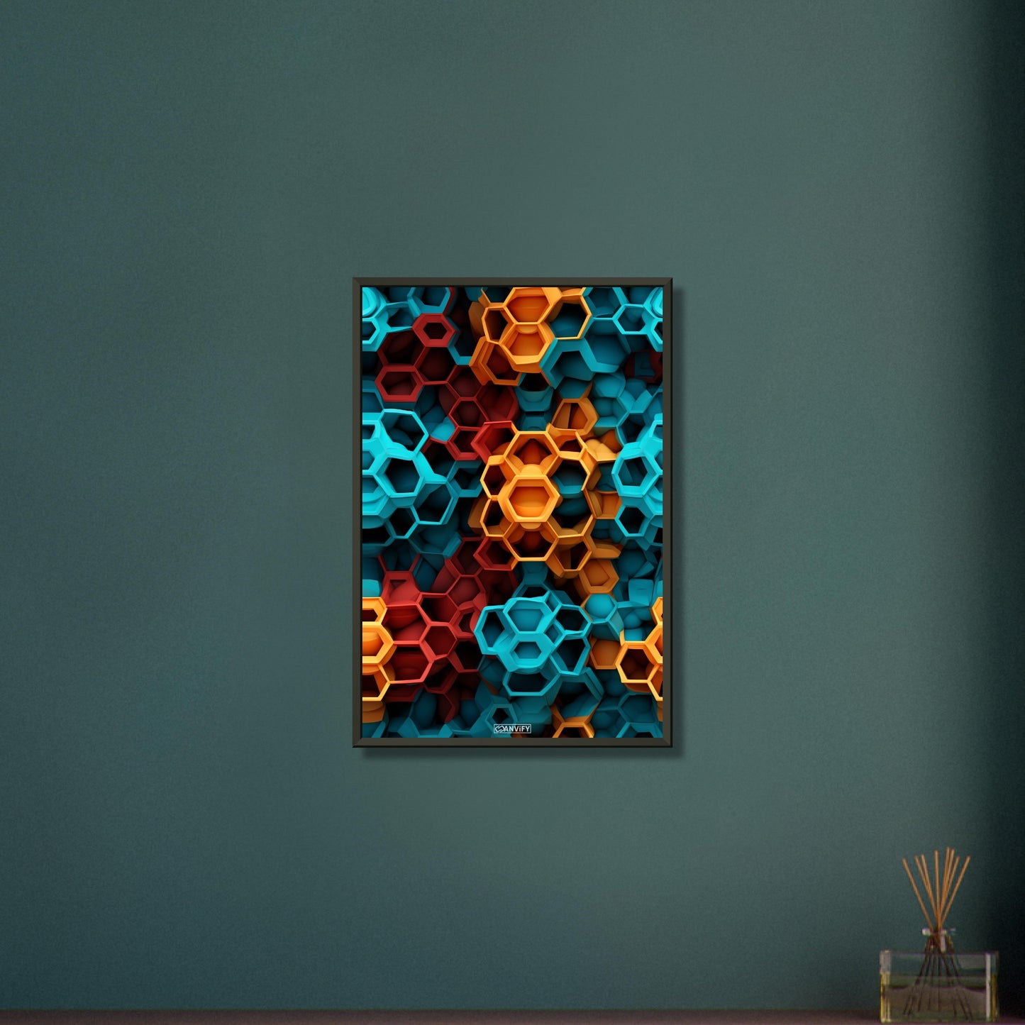 Modern Honeycomb Wall