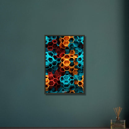 Modern Honeycomb Wall