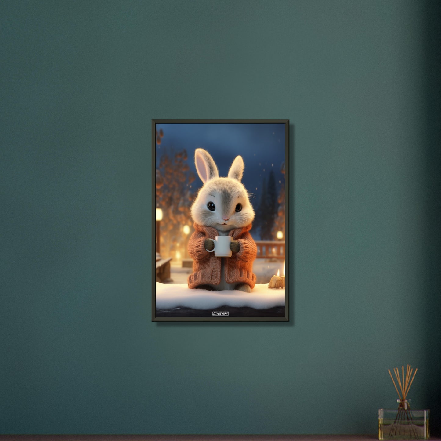 Cozy Rabbit Bommel