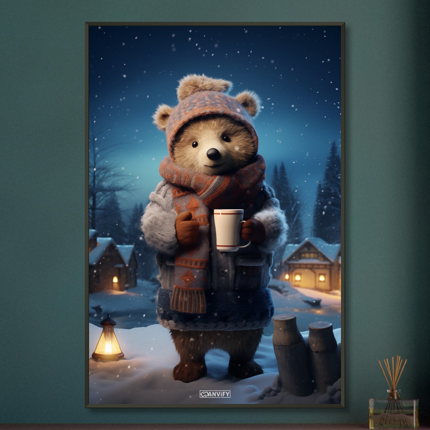 Cute Bear Button