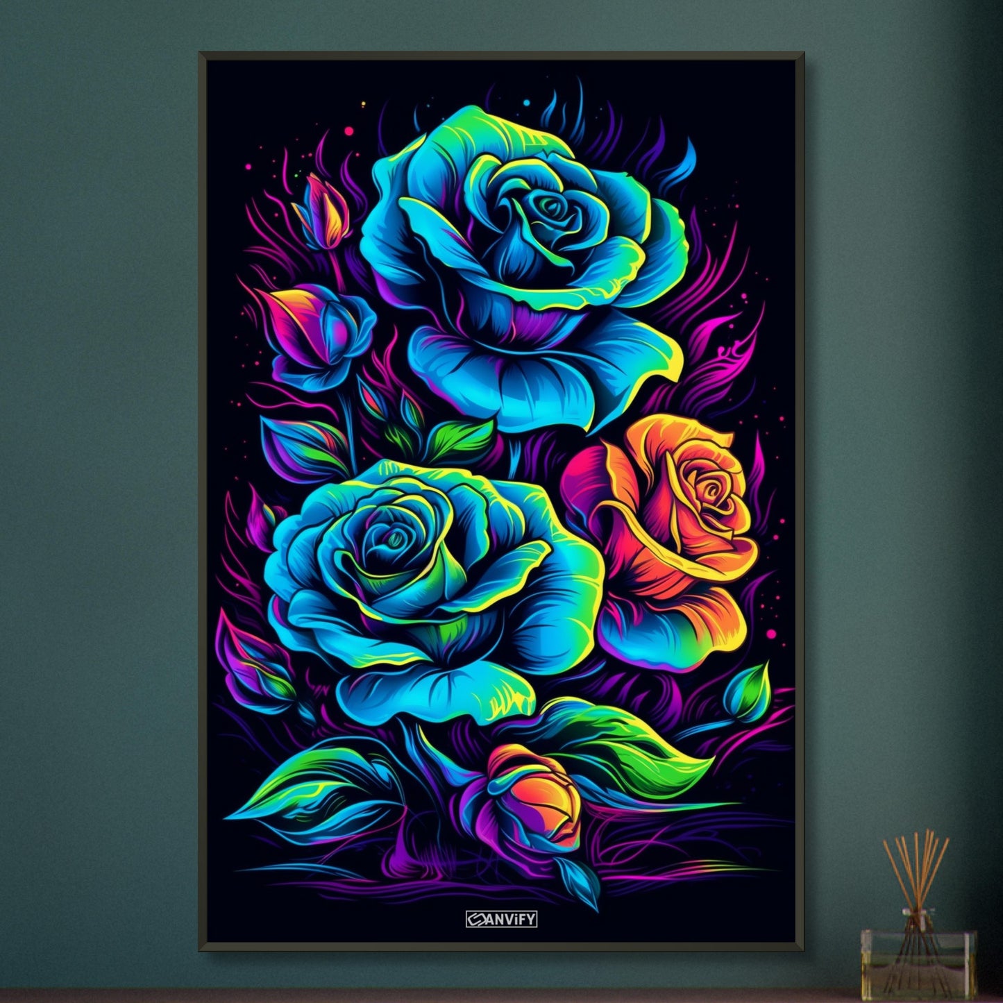 Neon Roses Petaluna