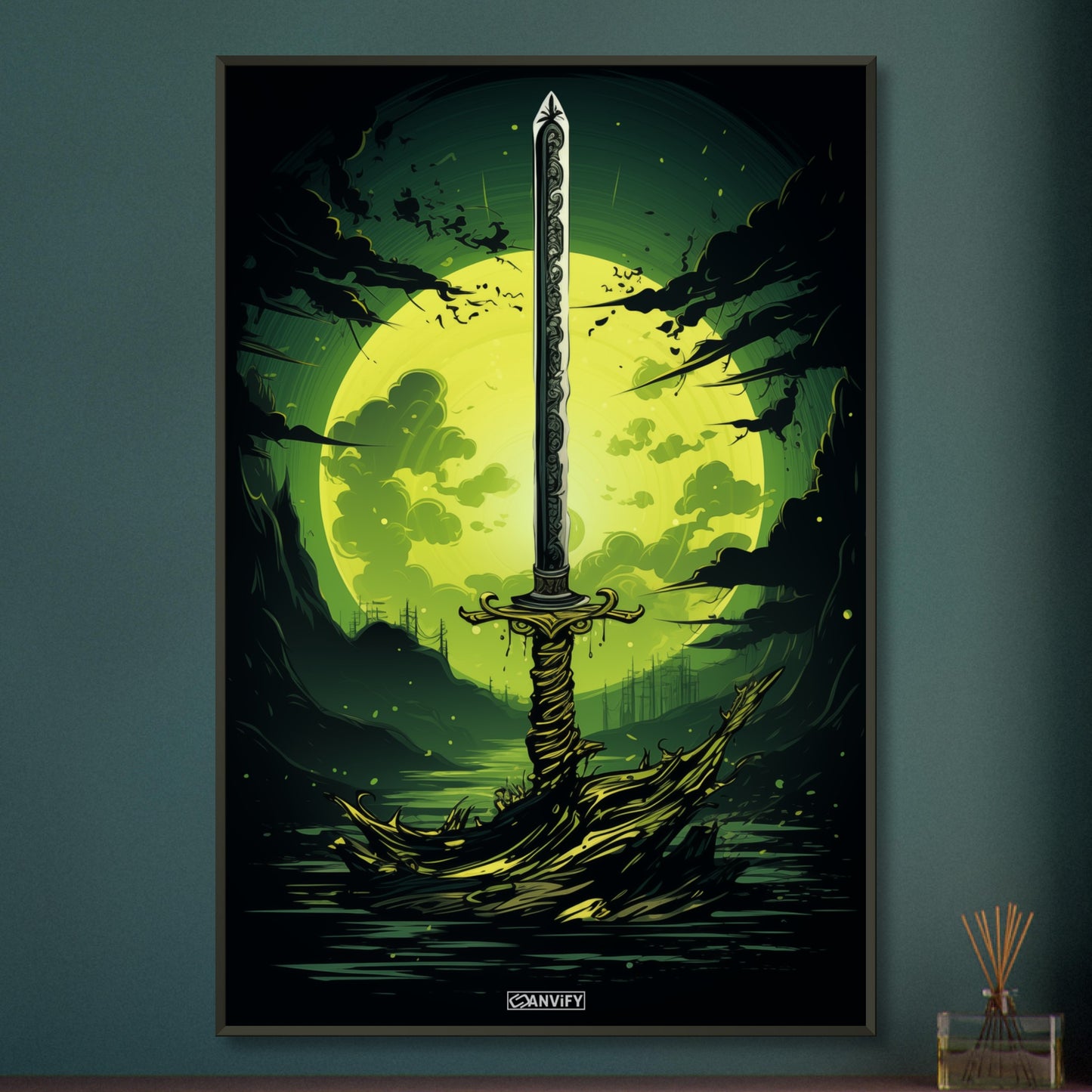 Infested Jade Katana