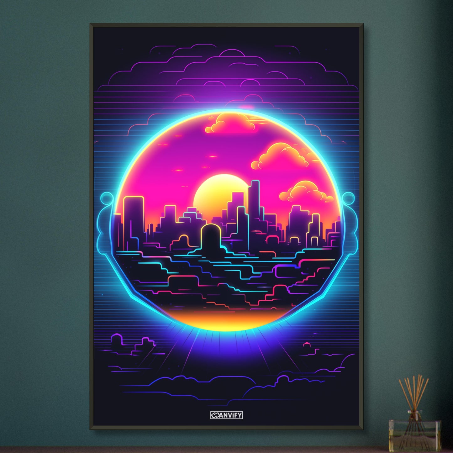 Vintage Urban Horizon
