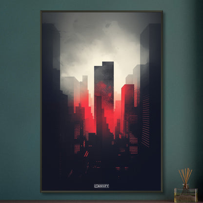 Architectural Pixel Dreamscape
