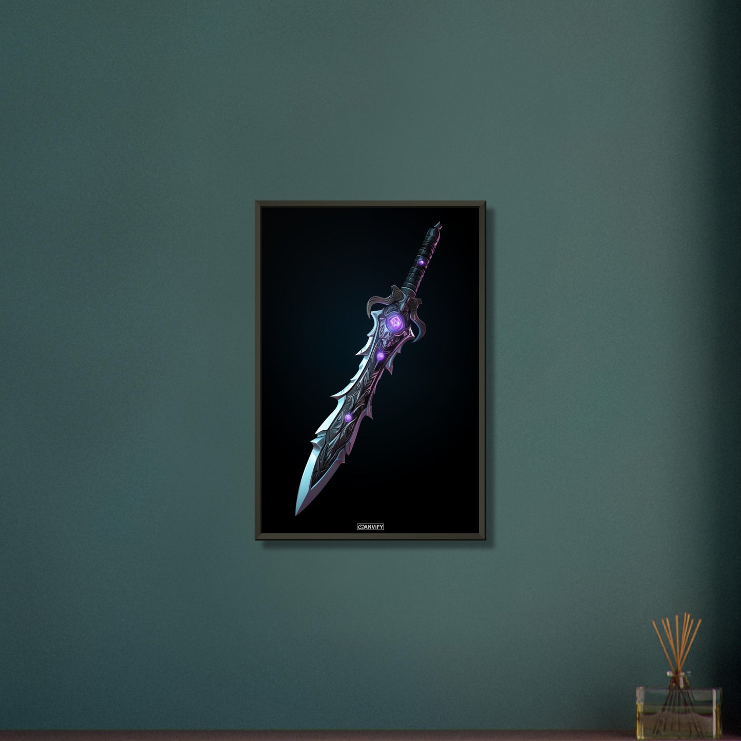 Onyx Orchid Blade