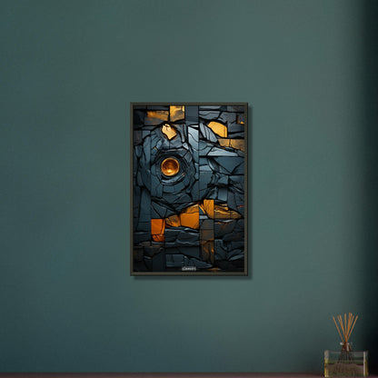 Black Brick Wall