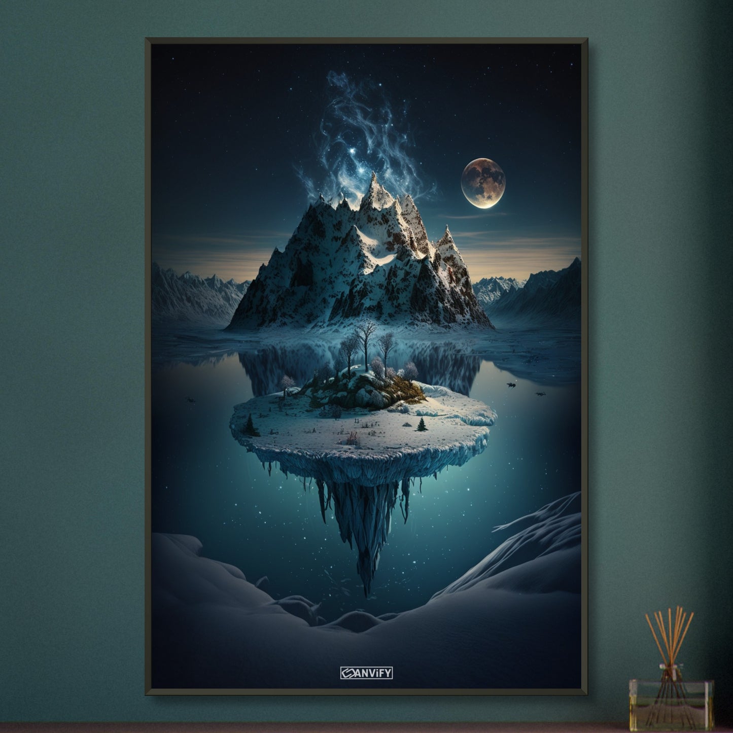 Alpine Moonrise
