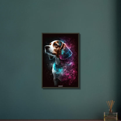 Nebula Beagle Portrait