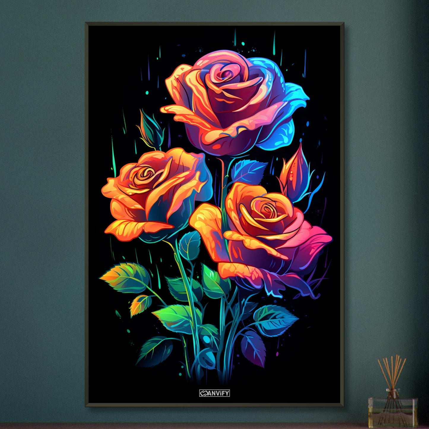 Neon Roses Melodalia