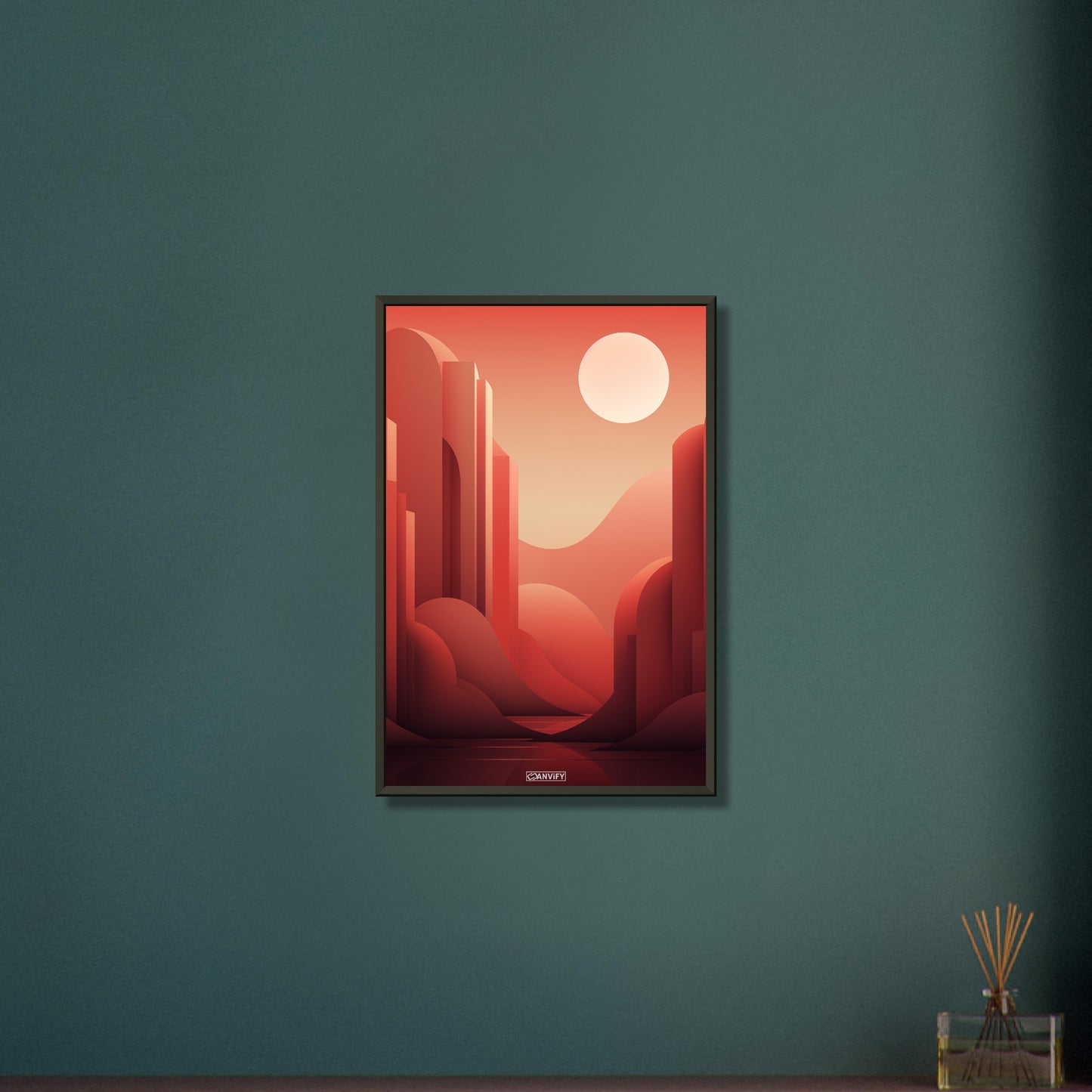 Radiant Geometric Vista