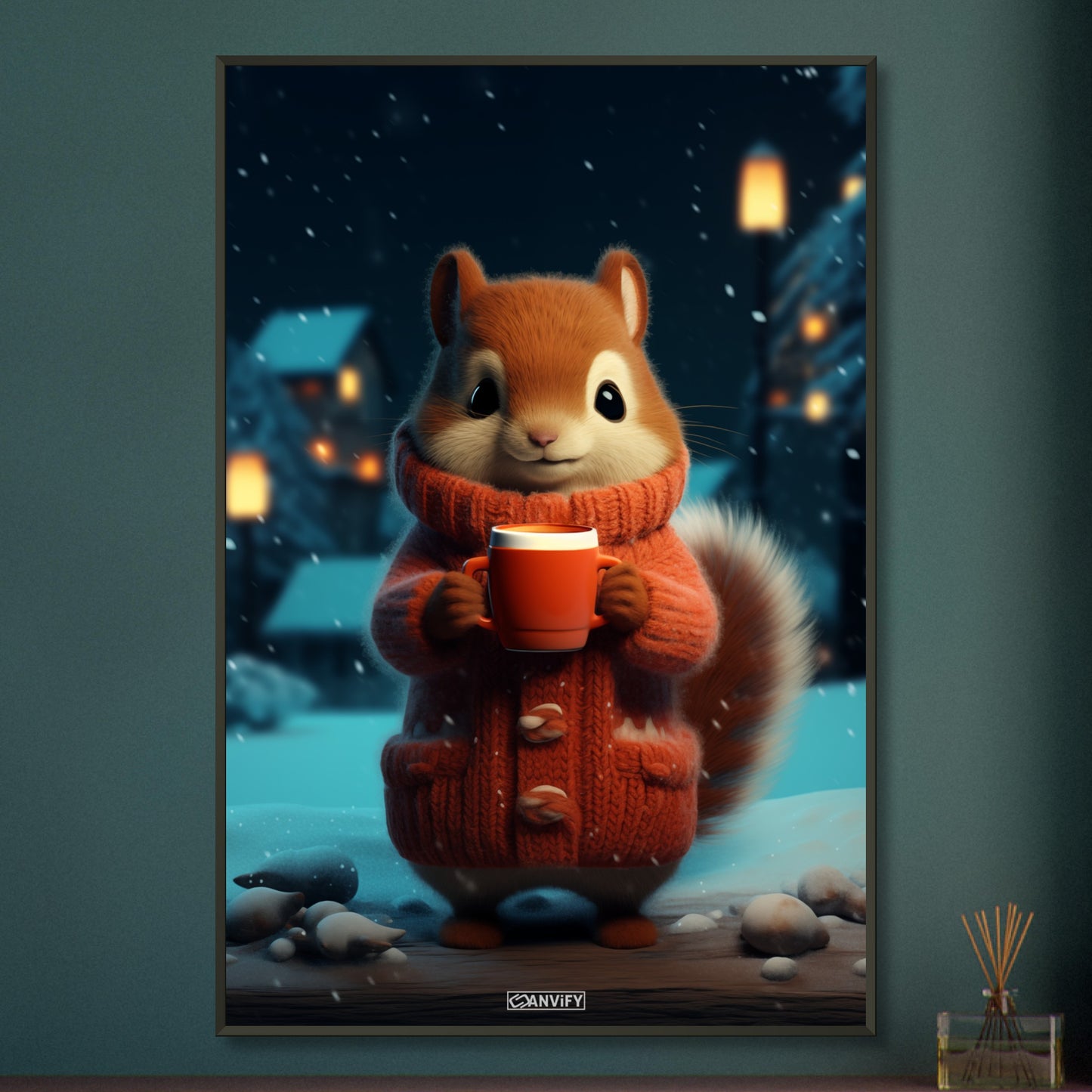 Cozy Squirrel Squeaky